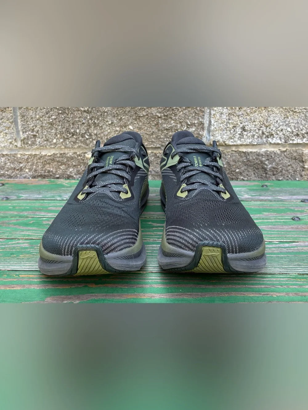 Altra Mens Torin 8 GTX Running Shoes Black/Grey Sz 10 Sneakers